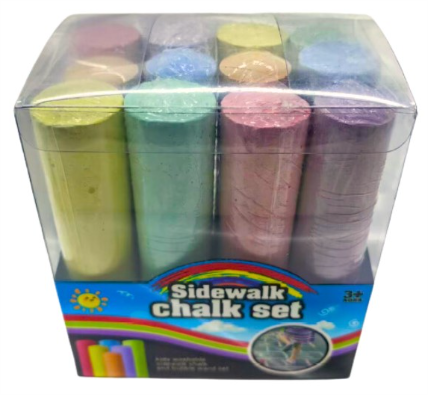 Sidewalk Chalk 12pc Set Art and Craft