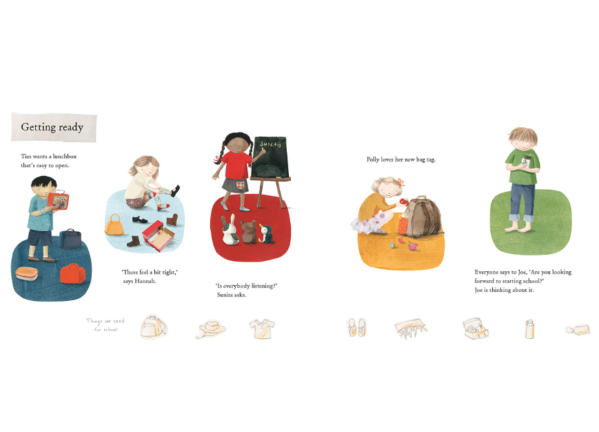 Starting School by Jane Godwin Book Book