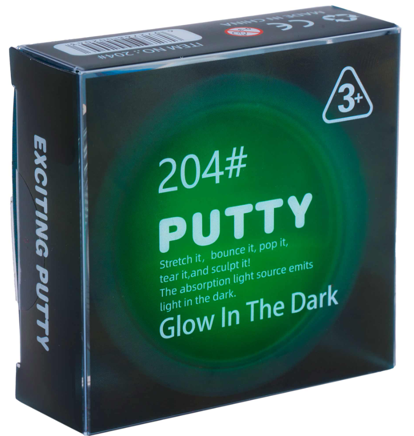 Heebie Jeebies Exciting Putty Night Glow