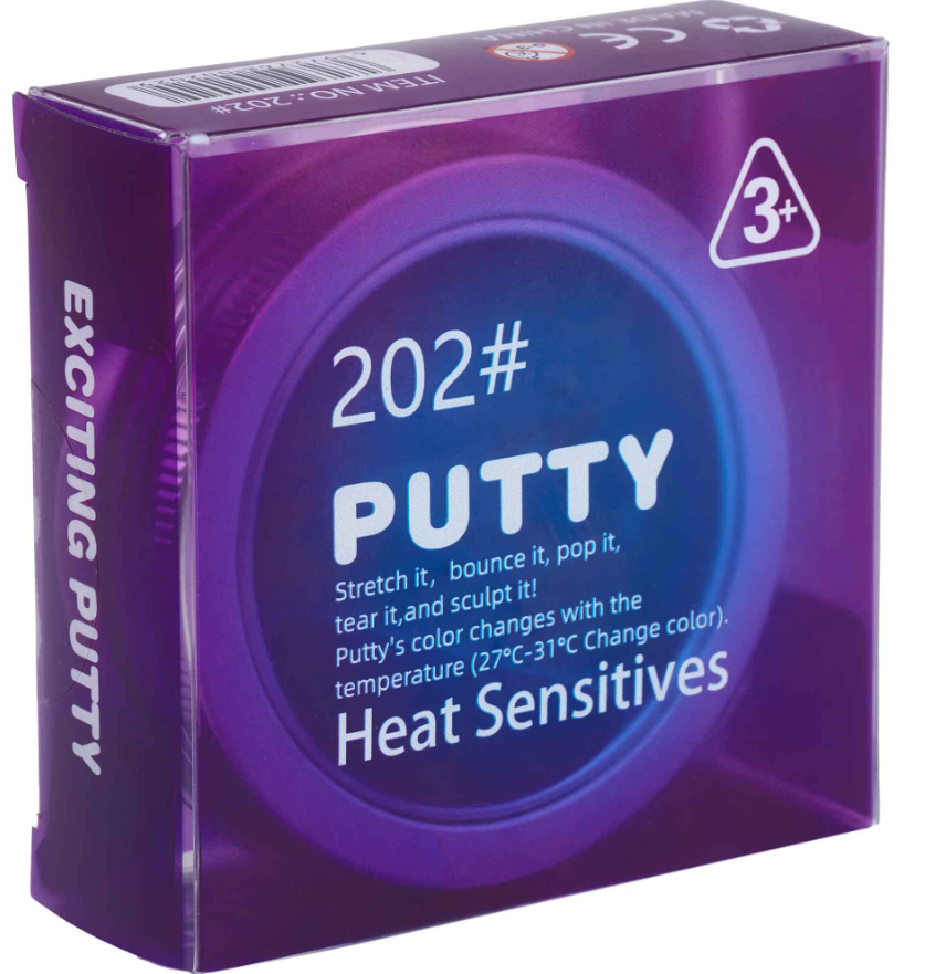Heebie Jeebies Exciting Putty Heat Sensitives