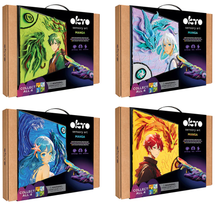 Load image into Gallery viewer, Okto Sensory Art DIY 3D Painting Manga AIR 30x40cm

