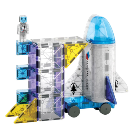 Magna Tiles Space & MicroMAGS 32pc Set magnetic blocks