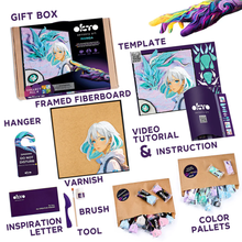 Load image into Gallery viewer, Okto Sensory Art DIY 3D Painting Manga AIR 30x40cm
