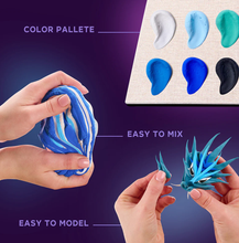 Load image into Gallery viewer, Okto Sensory Art DIY 3D Painting Manga WATER 30x40cm
