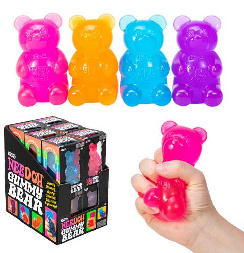 Schylling Nee Doh Gummy Bear Sensory Needs