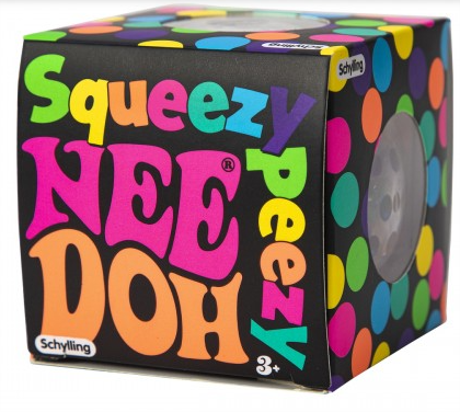 Schylling Nee Doh Squeezy Peezy Sensory Needs