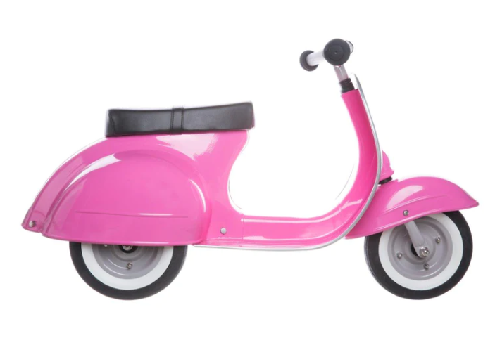 Amboss Toys Primo Classic Ride On Vespa Pink Balance Bike