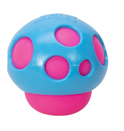 Schylling Nee Doh Groovy Shrooms Blue Pink Sensory Needs