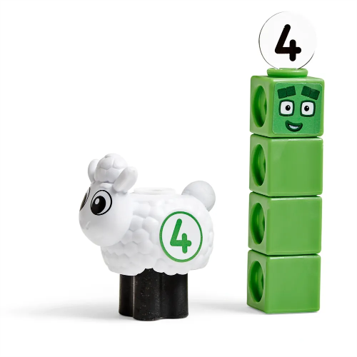 Numberblocks Sheep Farm Mathlink Cube Activity Set Learning Aid