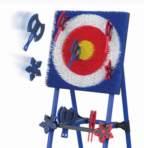 Formula Sports Axe Throwing with Throwing Ninja Stars Outdoor Play