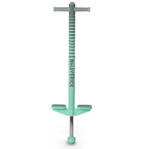 Flybar Maverick Pogo Stick Grey Sea Teal Outdoor Play