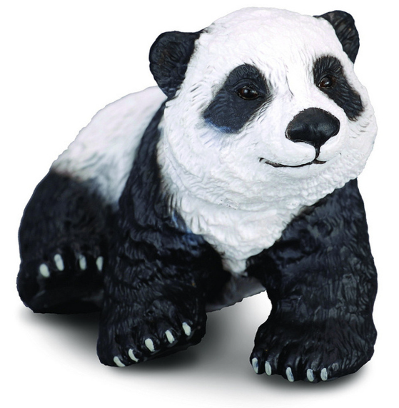 Collecta Giant Panda Cub Sitting Figurine
