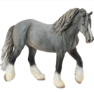 Collecta Shire Horse Mare Grey Figurine