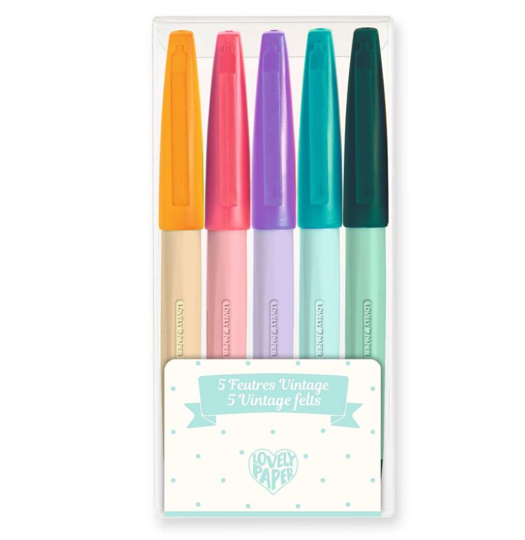 Djeco Vintage Pen 5pc
