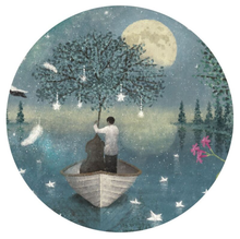 Load image into Gallery viewer, Djeco Hymn To The Moon 1000pc Puzzle
