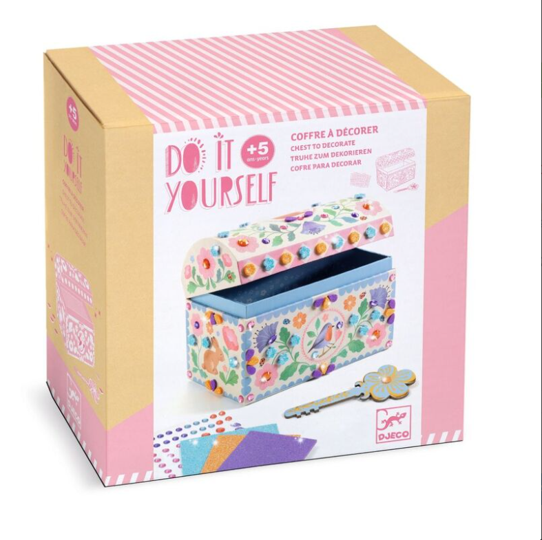 Djeco DIY Precious Treasure Chest