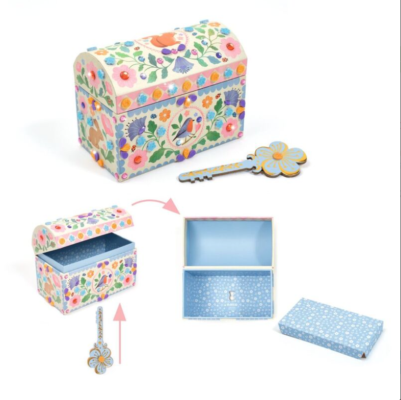 Djeco DIY Precious Treasure Chest