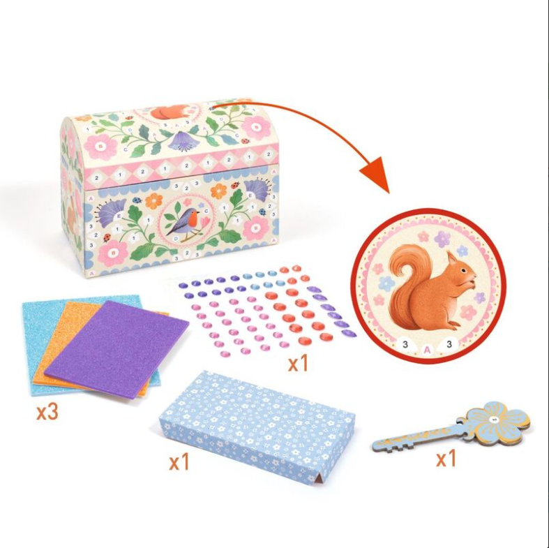 Djeco DIY Precious Treasure Chest