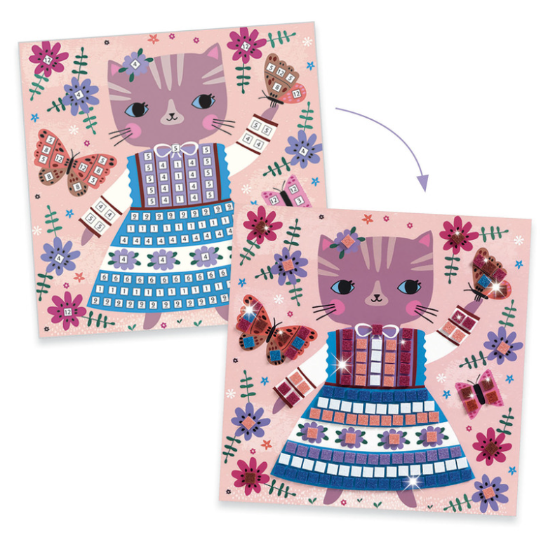 Djeco Lovely Pets Mosaic Kit