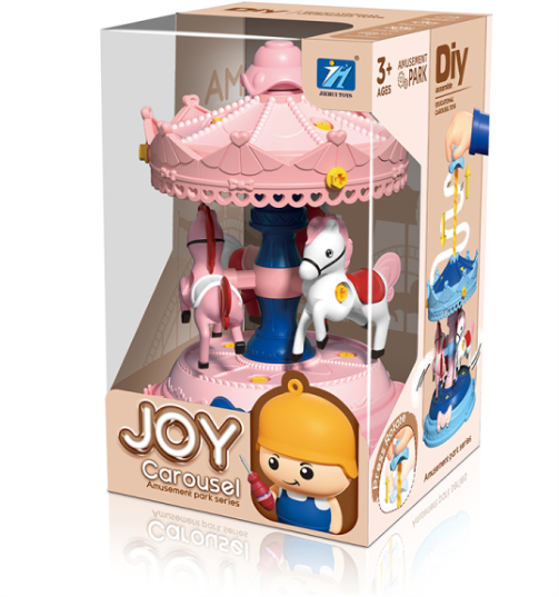 Joy Amusement Park Series Carousel playset