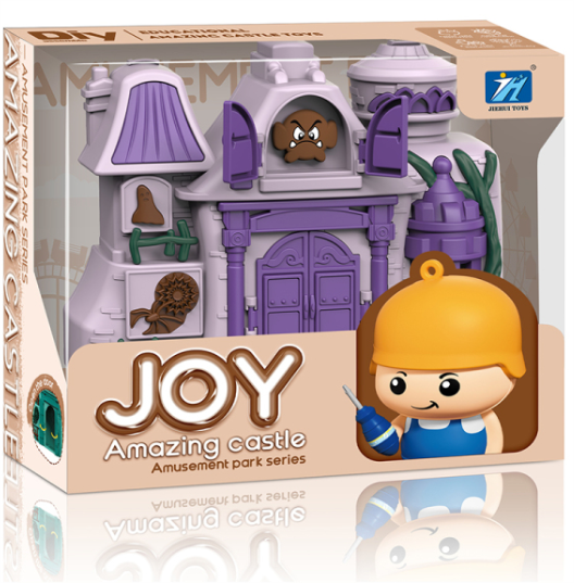Joy Amusement Park Series Amazing Castle Purple playset