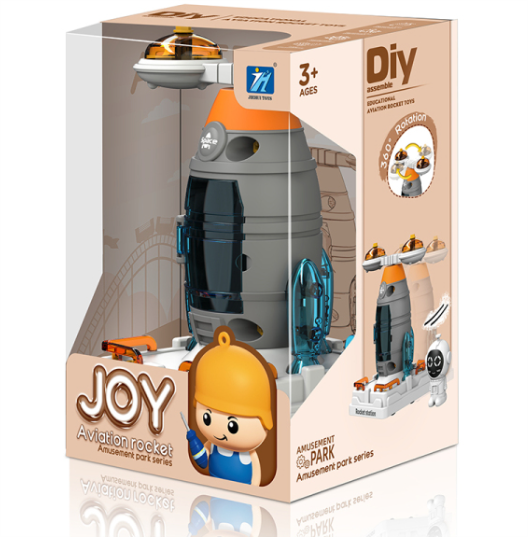 Joy Amusement Park Series Rocket playset