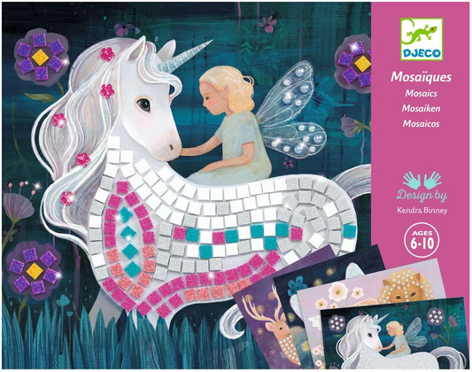 Djeco The Enchanted World Mosaic Art & Craft Kits