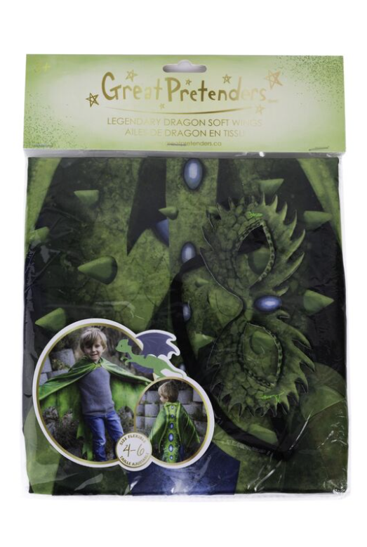 Great Pretenders Legendary Dragon Soft Wings Size 4-6