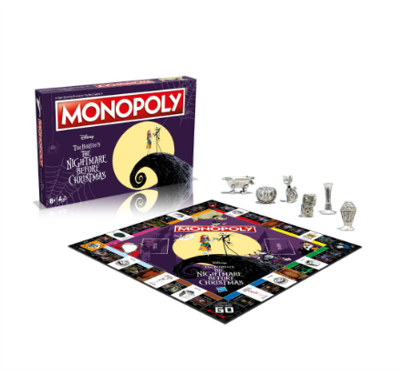Monopoly A Nightmare Before Christmas Board Game