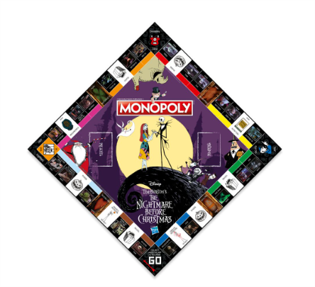 Monopoly A Nightmare Before Christmas Board Game