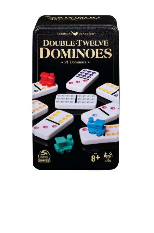 Dominoes with Mexican Train Classic Double 12