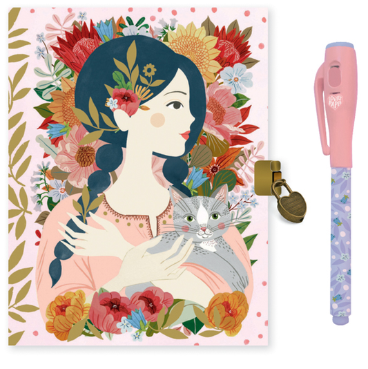 Djeco Oana Secret Notebook with Magic Pen Art & Craft