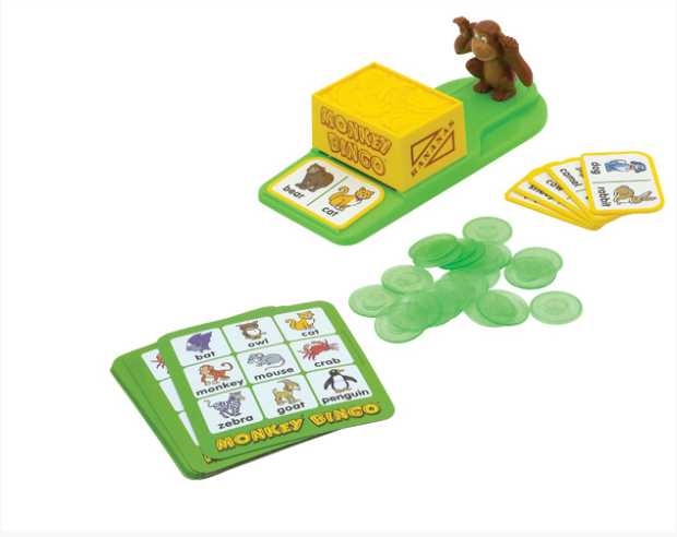 Popular Playthings Monkey Bingo Board Game