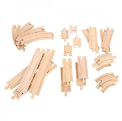 Bigjigs Toys Curves and Straights Expansion Pack