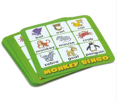 Popular Playthings Monkey Bingo Board Game