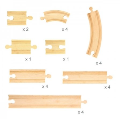 Bigjigs Toys Curves and Straights Expansion Pack