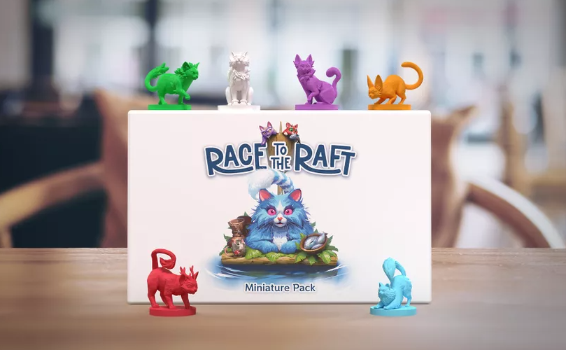 Isle of Cats Race To The Raft Board Game