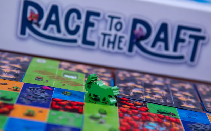 Isle of Cats Race To The Raft Board Game