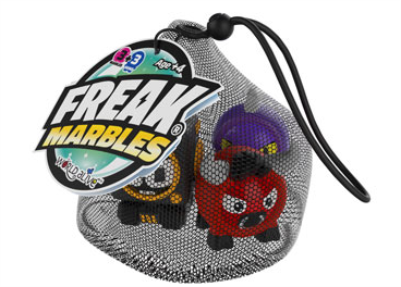 World Alive Freak Marbles Mesh Bag 3pc marbles
