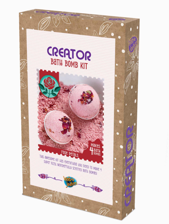 Heebie Jeebies Bath Bomb Rose Petals