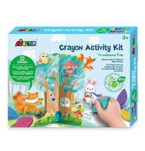 Load image into Gallery viewer, Avenir Crayon Activity Kit Treehouse Fun
