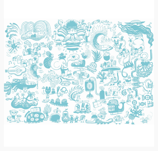Djeco The Enchanted Tree Find A Wizzy Puzzle 100pc puzzle