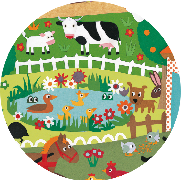 Djeco The Farm 35pc Observation Puzzle