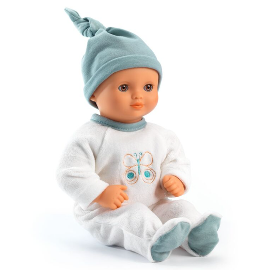 Djeco Pomea Machine Washable Neige Soft Body Doll 32cm