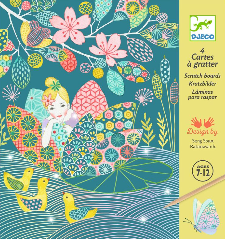 Djeco The Pond Scratch Cards