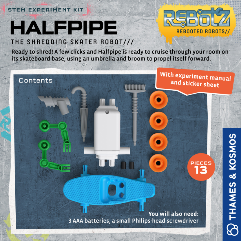 Thames & Kosmos Rebotz Halfpipe Construction & Science