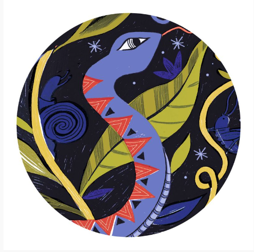 Djeco Panther Shaped 150pc Art Puzzle puzzle