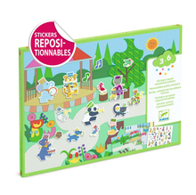 Load image into Gallery viewer, Djeco Fanfare 30pc ReusablePuffy Stickers
