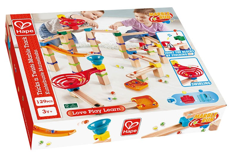 Hape Tricks and Twists Marble Track Construction