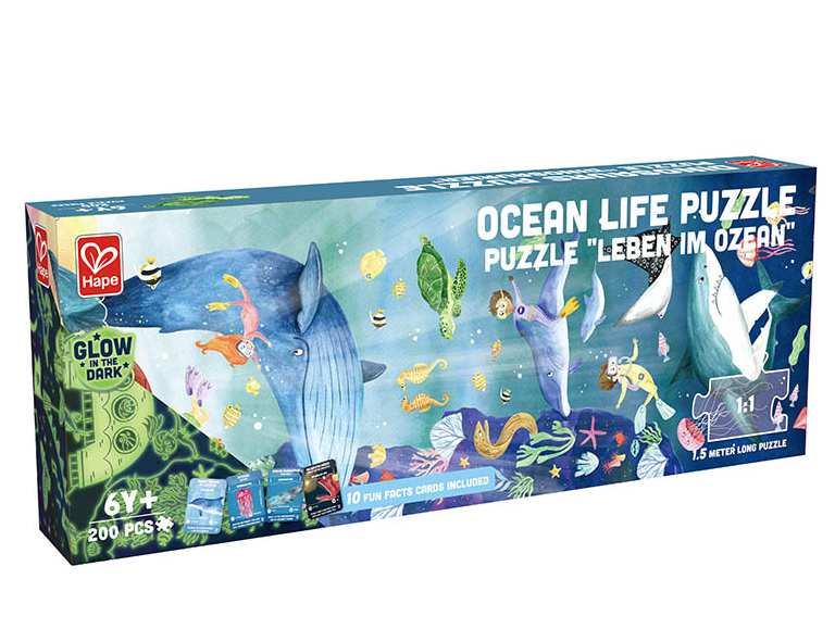 Hape Ocean Life Puzzle 1.5m Long Puzzle